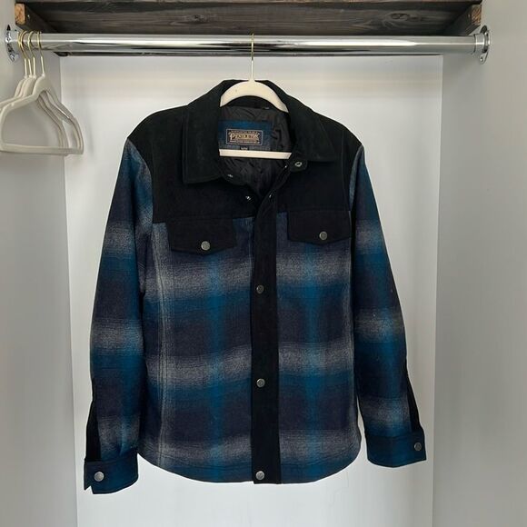 Pendleton Other - MEN'S PLAID TIMBERLINE SHIRT JACKET size medium worn once!